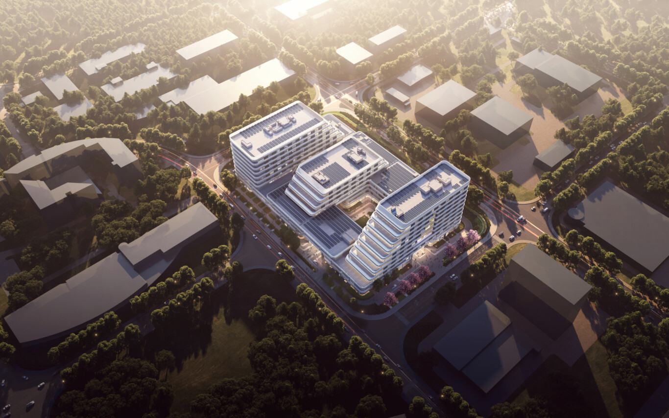 Healthcare Research Campus In Shanghai’s Waigaoqiao Free Trade Area Designed By Chapman Taylor 2