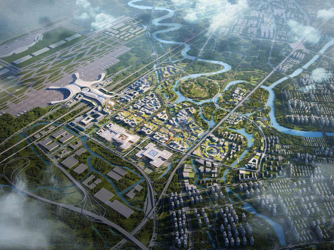 Ningbo Hub South Area By Chapman Taylor 8