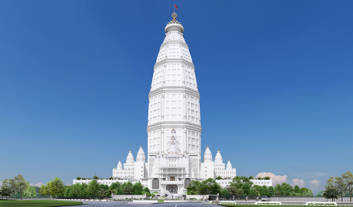 Vrindavan Chandrodaya Mandir Vcm South Gate Fence 7