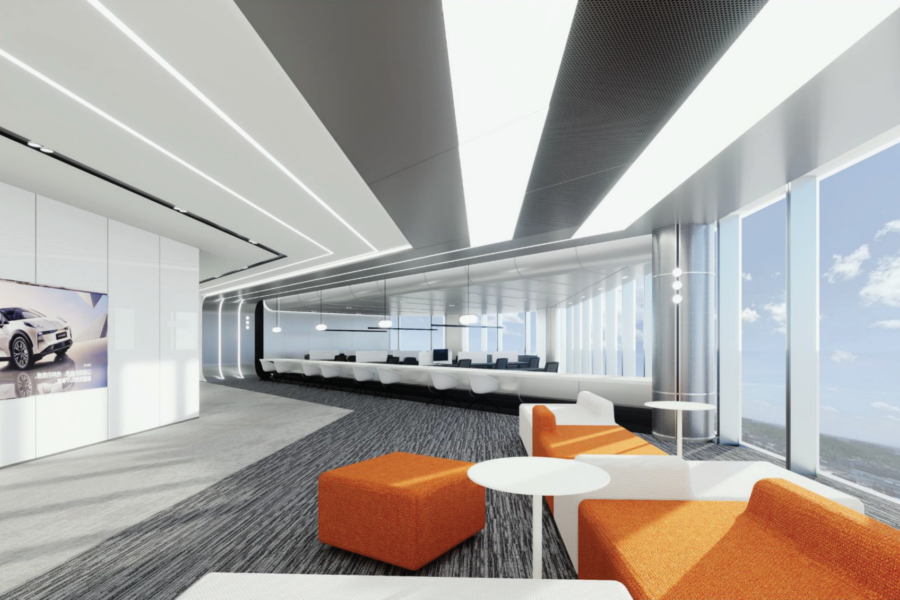 Zeekr Headquarters Phase I A Futuristic Office Space Designed By Chapman Taylors Shanghai Team C 1